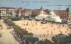 La Place du Gouvernement Alger Algeria, Africa, 1938 