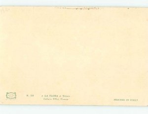 Pre-1907 foreign risque SEMI TOPLESS GIRL ALMOST EXPOSING ONE BREAST HL8600