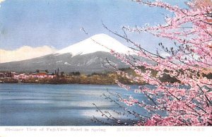 Fuji View Hotel in Spring Japan Unused 