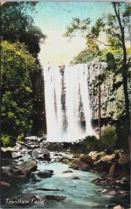 Australia Trentham Falls Victoria Vintage Postcard C128