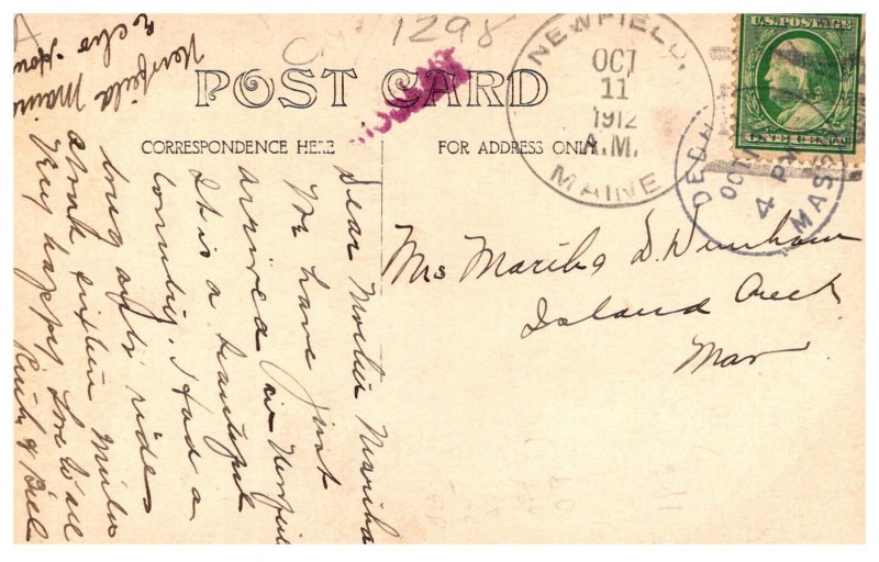 Maine  Newfield  Echo House  RPC