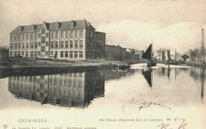 Netherlands Groningen Het Nieuwe Ziekenhuis van de Oostzijde Postcard 04.20