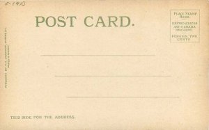 Aurora Illinois East Side High School C-1910 Postcard Lindstrom undivided 6143