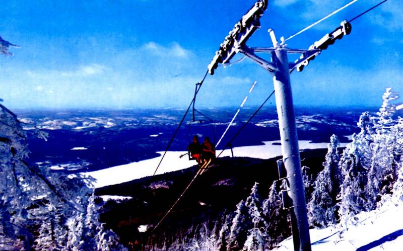 Canada - Quebec, Mont Tremblant (Aerial Lift)