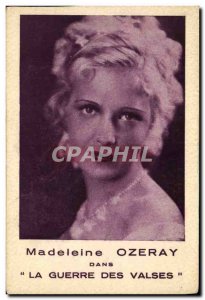 Postcard Modern Cinema Madeleine Ozeray in the War of the Waltzes
