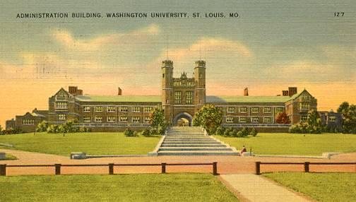 MO - St. Louis, Washington University Administration Building