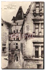 Postcard Old Sarlat Hotel maleville