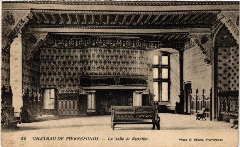 CPA Chateau de PIERREFONDS - Le Salle de Reception (291675)