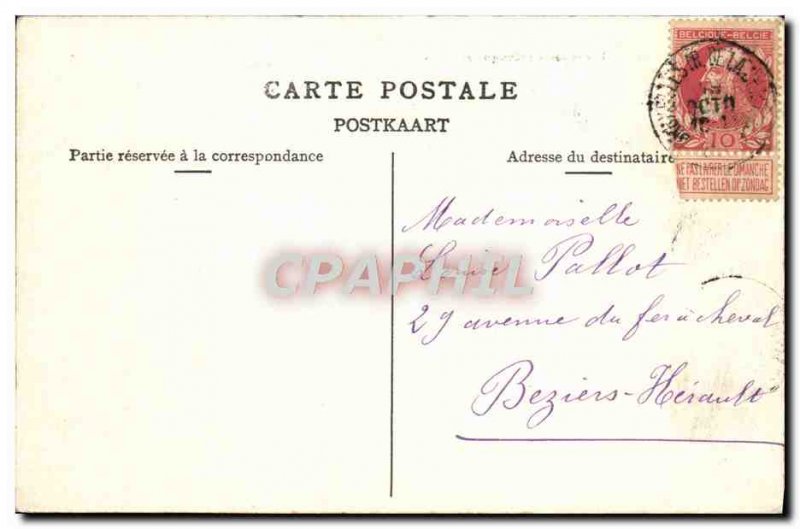 Old Postcard Brussels L & # 39arcade centennial