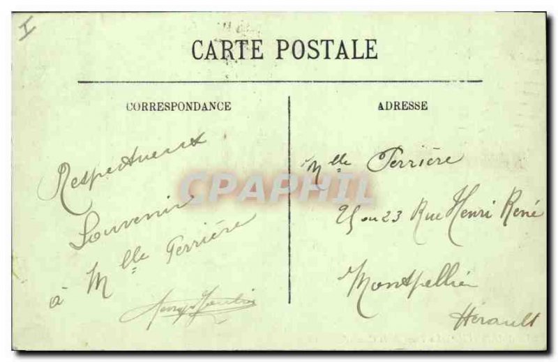 Old Postcard Paris VIII Square Corcorde