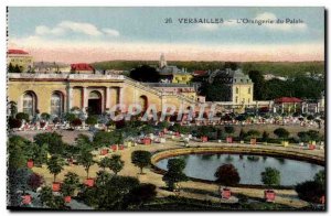 Versailles Old Postcard The chateau l & # 39orangerie palace