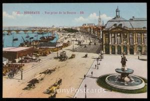 Bordeaux - Vue prise de la Bourse