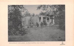 Alpha Kappa Chi House in Wellesley, MA Wellesley College.