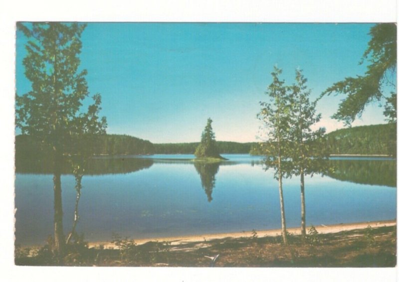 Lake Scene, Algoma, Ontario, Vintage 1977 Chrome Postcard