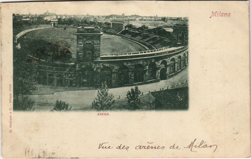 CPA AK MILANO Arena ITALY (15468)