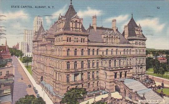 New York Albany State Capitol 1946