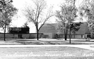 Sigourney Iowa~New Catholic Church~1950s Real Photo Postcard~RPPC