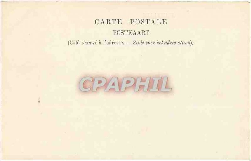 Brussels Old Postcard St. Mary