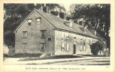 Old Fort Weston in Augusta, Maine