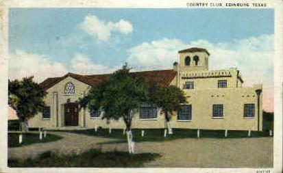 Country Club Edinburg TX 1936