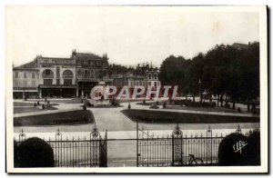 Old Postcard Tarbes Place and Garden of the Republic