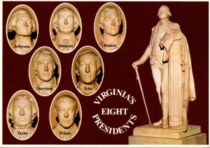 Virginia's Eight Presidents Washington Jefferson Madison Monroe Harrison...