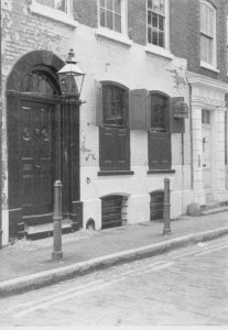 Folgate Street Spitalfields Tower Hamlets London Postcard