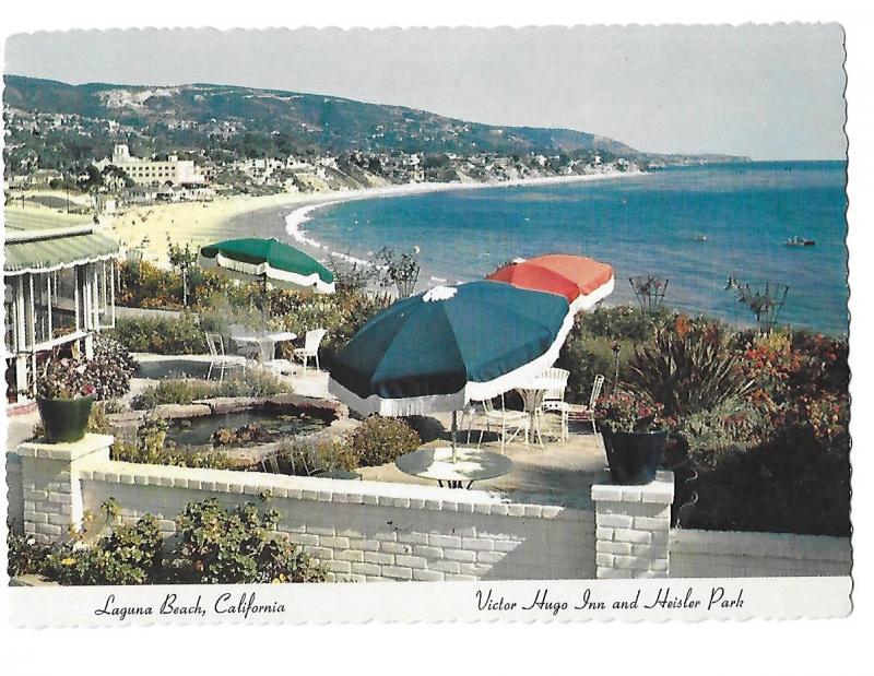 Laguna Beach California from the Victor Hugo Inn and Heisler Park 4 by 6