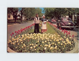Postcard It's Tulip Time In Holland Every Year In May, Holland, Michigan