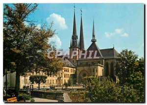 Postcard Modern Luxembourg La Cathedrale