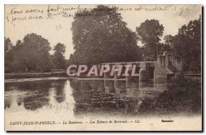 Old Postcard Saint Jean d'Angely Boutonne The Locks of Bernouet