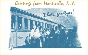 Greetings from Monticello, New York Postcard