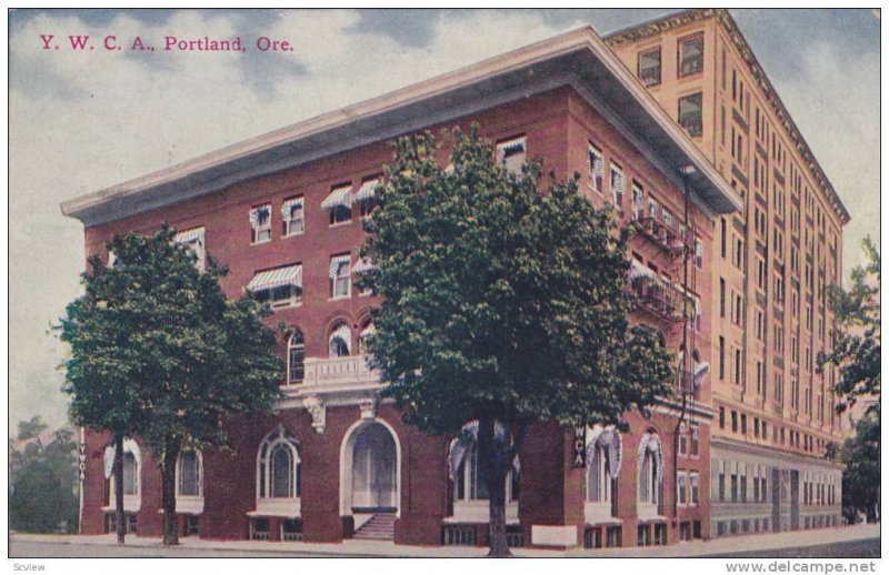 Exterior, Y.W.C.A.,Portland,Oregon,00-10s