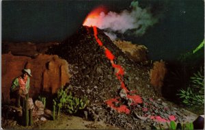 Volcano Knott's Berry Farm Ghost Town CA Postcard PC388