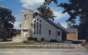 Saint Caneras Catholic Church - Neosho, Missouri MO Postcard