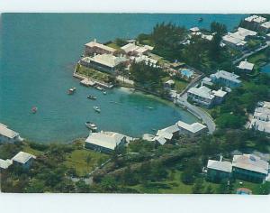 Unused Pre-1980 AERIAL VIEW Glencoe - Salt Kettle - Paget BERMUDA hs8008