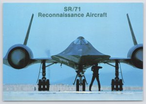 US Airforce~CT-2710~SR-71~Reconnaissance Aircraft~Blackbird~Continental Postcard 