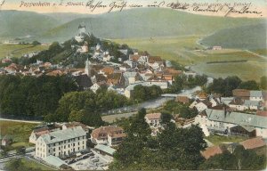 Germany Poppenheim a. d. Altmuhl. railway station panorama