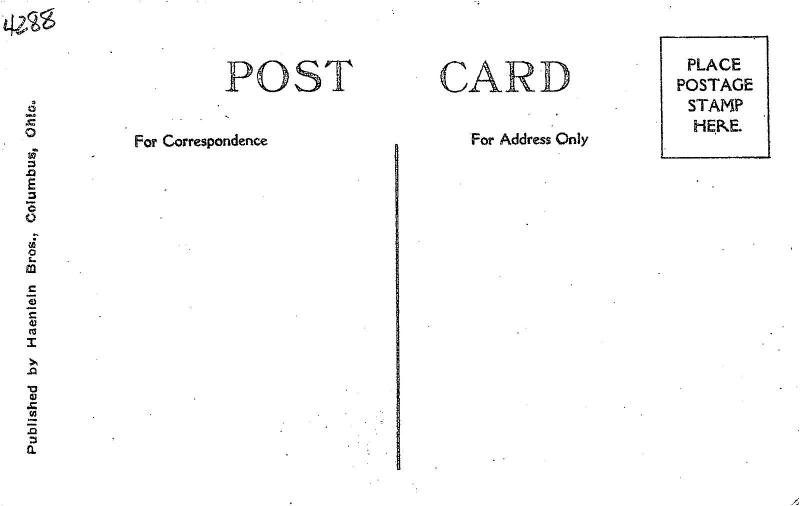 Ohio Postcard COLUMBUS Franklin County c1910 STUDER AVENUE SCHOOL Building