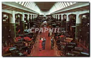Postcard Modern Antique Automobiles Henry Ford Museum Dearborn Michigan