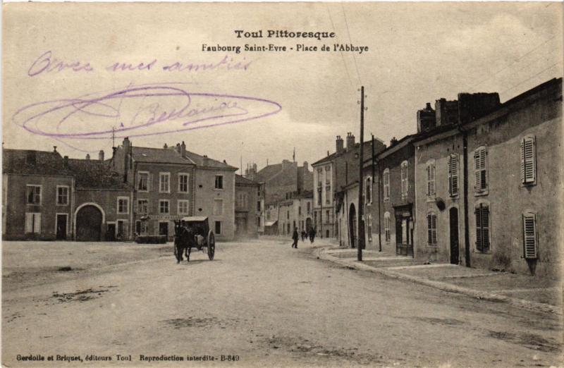 CPA Toul Pittoresque - Faubourg Saint-Evre (276822)