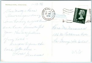 Postcard - Peninsula Hotel, Hong Kong