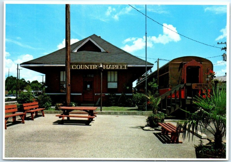 Postcard - Ponchatoula Country Market - Ponchatoula, Louisiana 