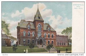 Exterior, Public Library, Springfield, Massachusetts,  00-10s