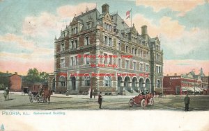 IL, Peoria, Illinois, Government Building, 1907 PM, Raphael Tuck No 2219