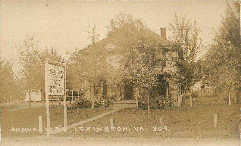 Camp Cabins C-1910 Showater's RPPC Photo Postcard Eastern 12886 