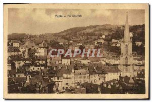 Old Postcard Tulle general view