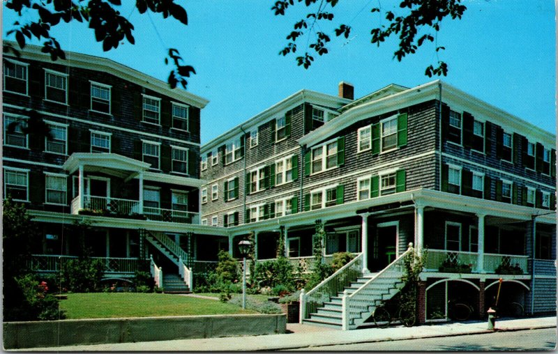 Vtg The Colonial Inn Edgartown North Water Street Massachusetts MA Postcard