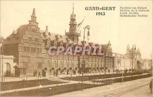 Postcard Old Gent Gent 1913 Holland Pavilion