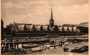 Vintage Postcard 1948 The Exchange Die Borse La Bourse Kobenhavn Borsen Denmark